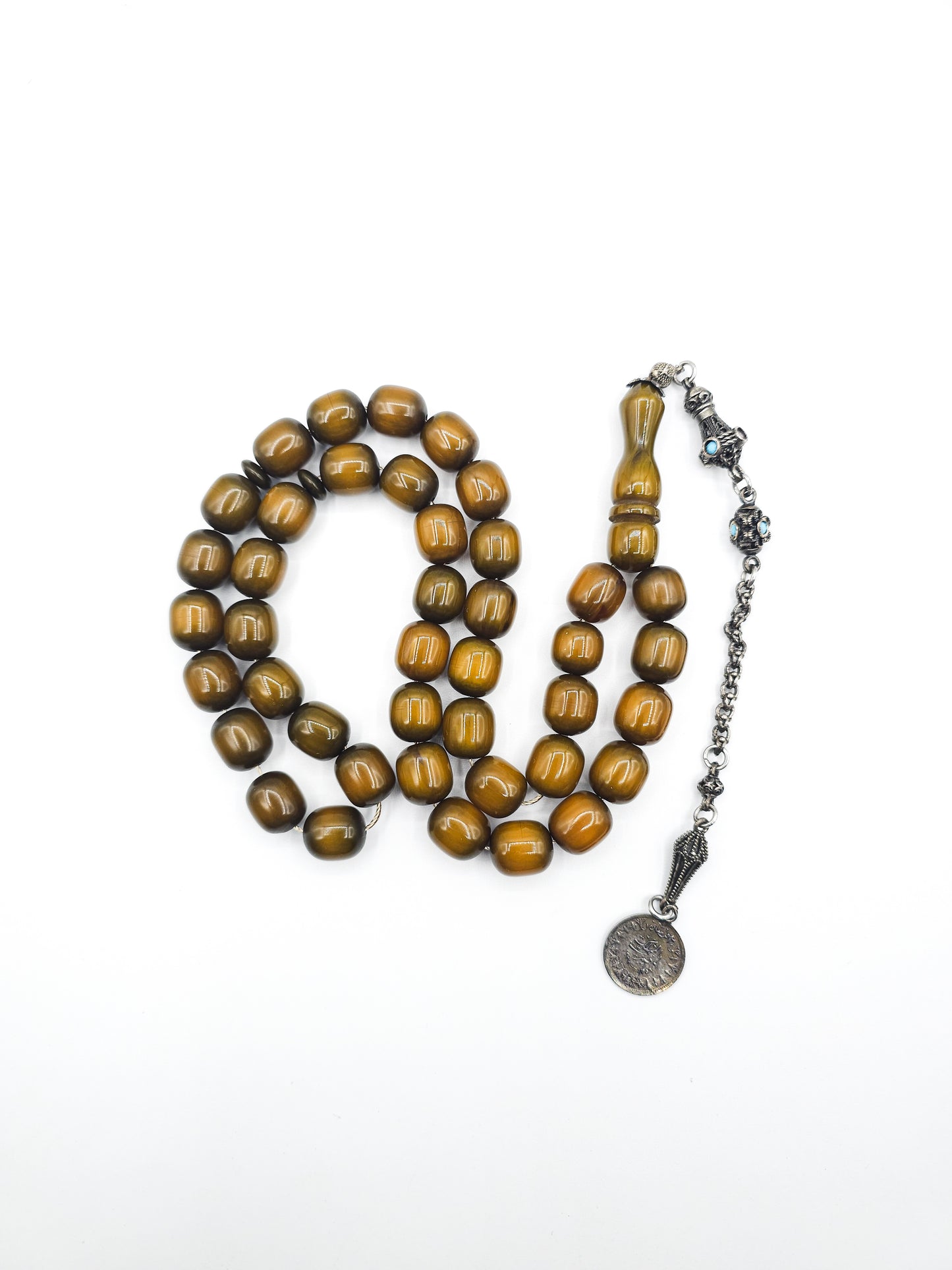 Antique German Mastika Rosary 30001